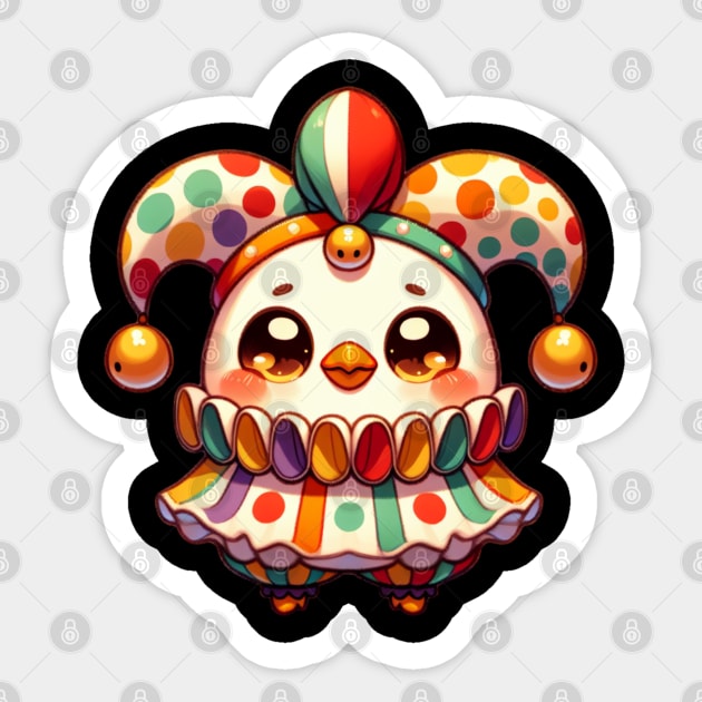 Jester's Eggstravaganza Sticker by DaysMoon